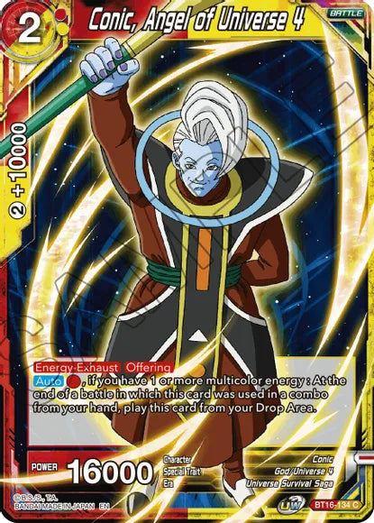 Conic, Angel of Universe 4 (BT16-134) [Realm of the Gods] | Shuffle n Cut Hobbies & Games