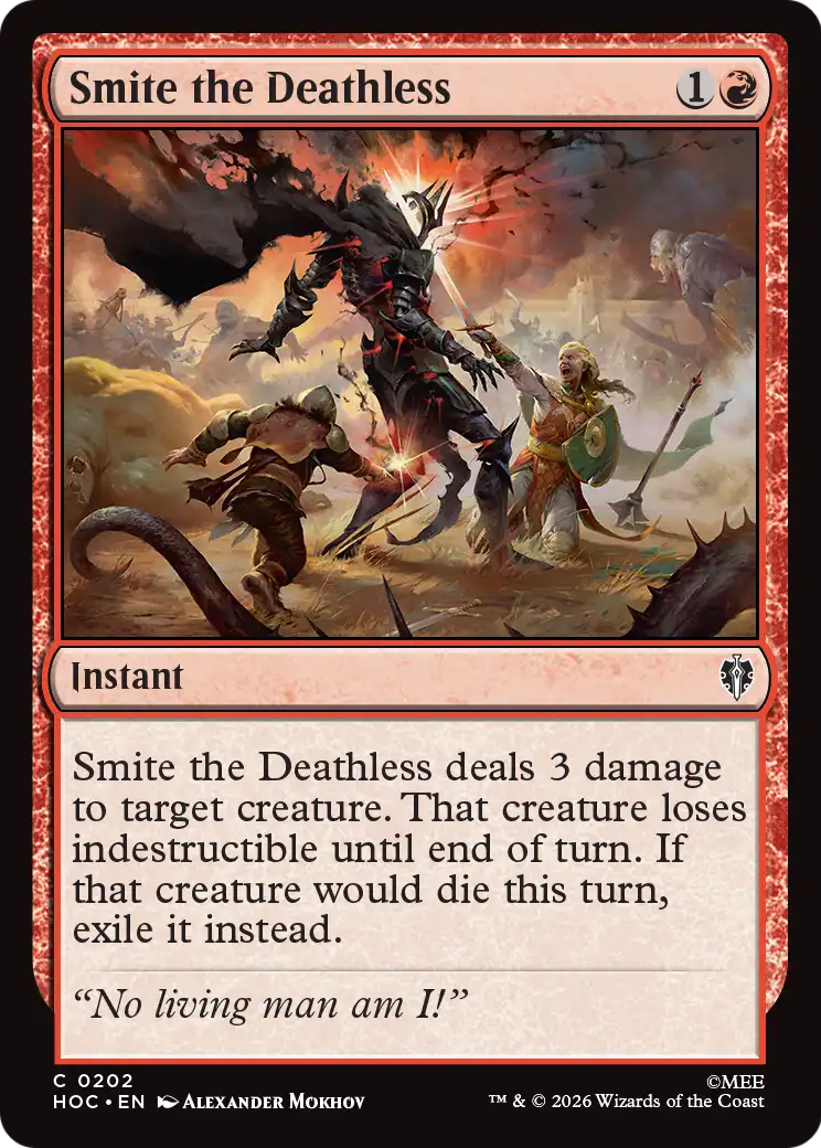 Smite the Deathless [The Hobbit: Eternal-Legal] | Shuffle n Cut Hobbies & Games