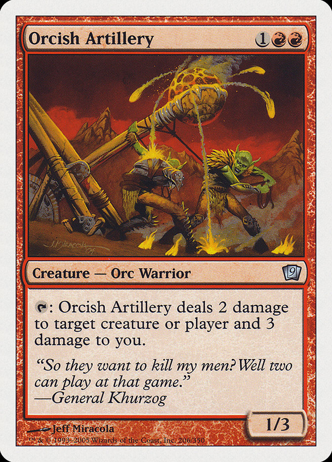 Orcish Artillery [Ninth Edition] | Shuffle n Cut Hobbies & Games