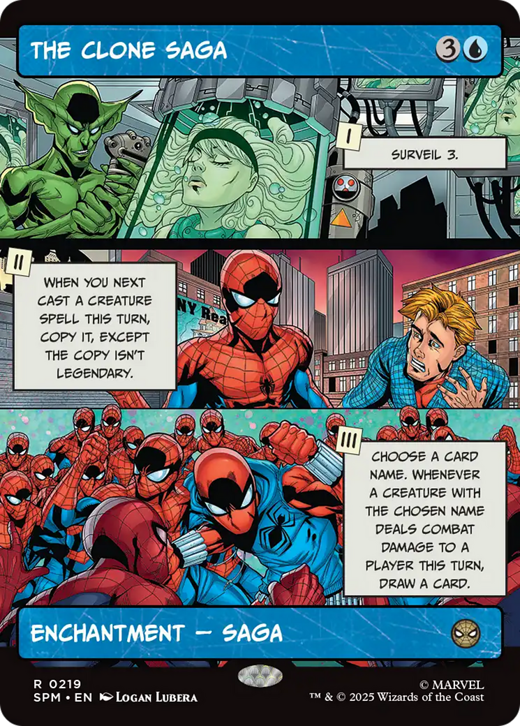The Clone Saga (Borderless) [Marvel's Spider-Man] | Shuffle n Cut Hobbies & Games