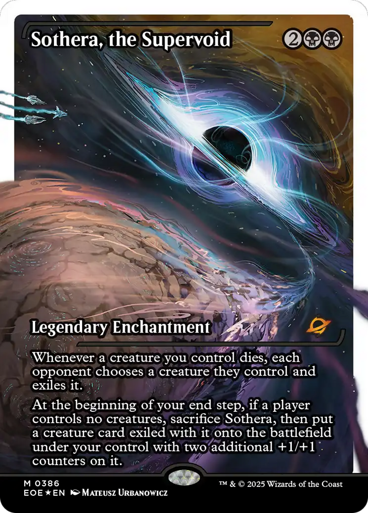 Sothera, the Supervoid (Fracture Foil) [Edge of Eternities] | Shuffle n Cut Hobbies & Games