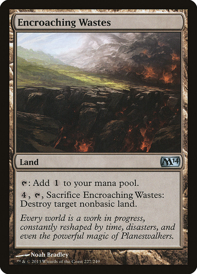 Encroaching Wastes [Magic 2014] | Shuffle n Cut Hobbies & Games