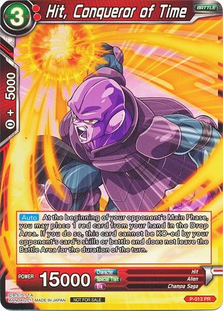 Hit, Conqueror of Time (Foil) (P-013) [Promotion Cards] | Shuffle n Cut Hobbies & Games