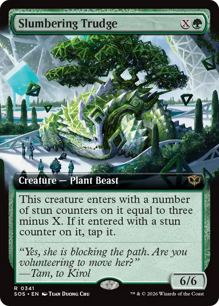 Slumbering Trudge (Extended Art) [Secrets of Strixhaven] | Shuffle n Cut Hobbies & Games
