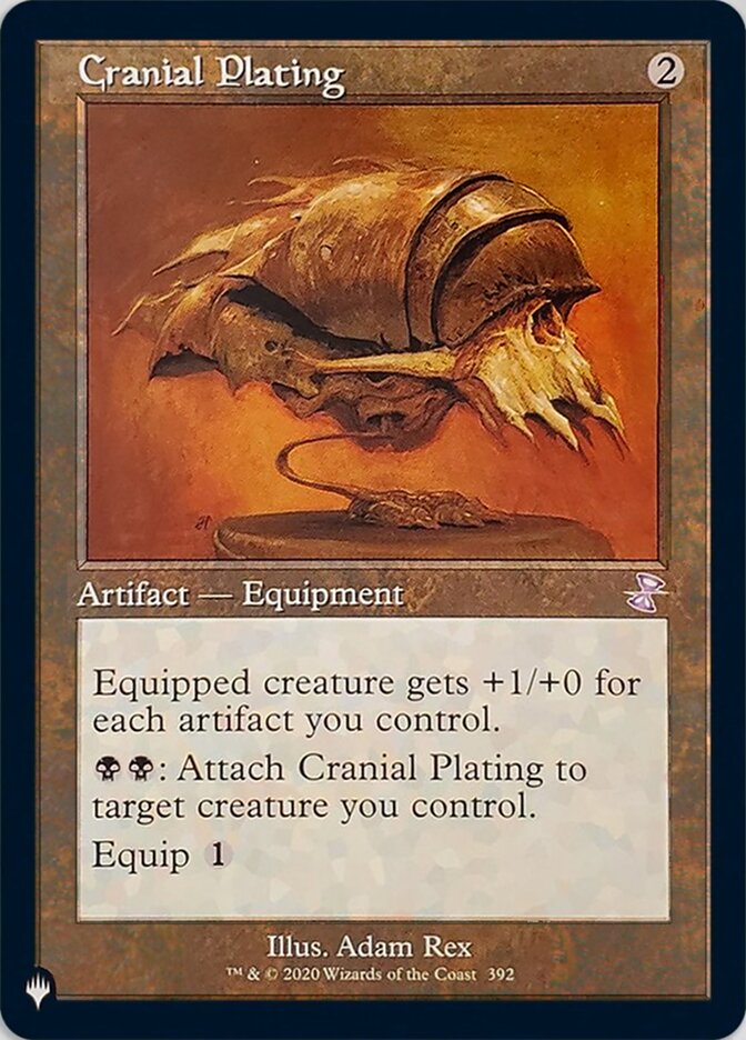 Cranial Plating [The List] | Shuffle n Cut Hobbies & Games