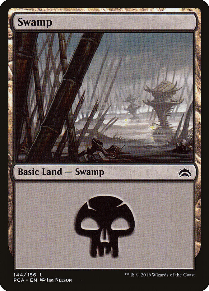 Swamp (144) [Planechase Anthology] | Shuffle n Cut Hobbies & Games