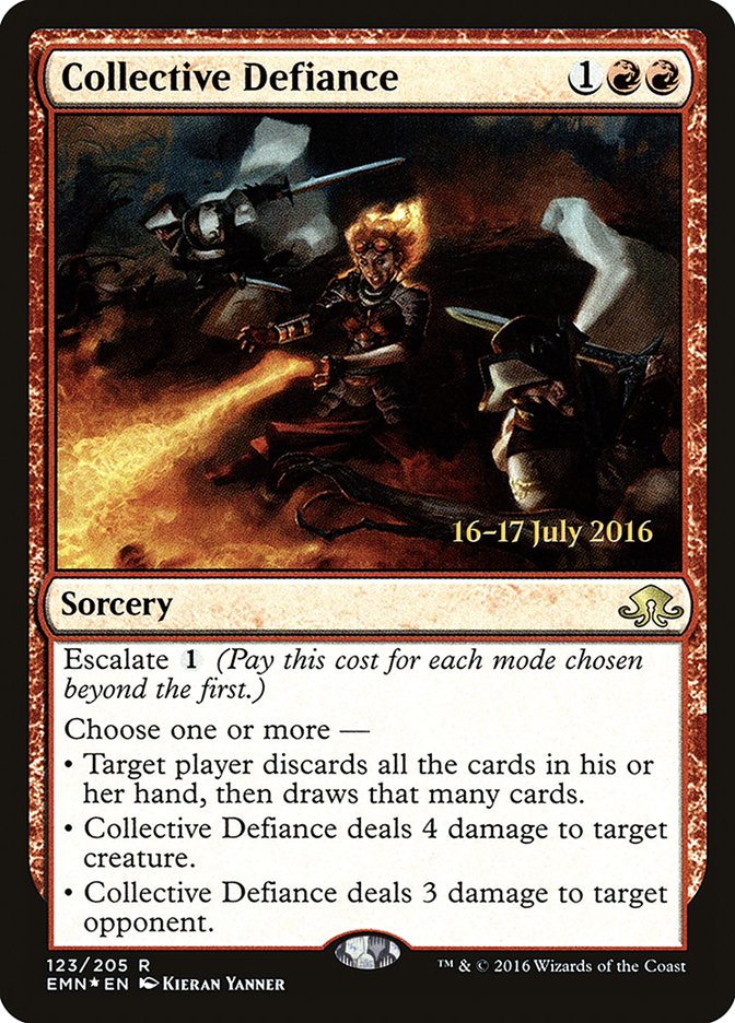 Collective Defiance [Eldritch Moon Prerelease Promos] | Shuffle n Cut Hobbies & Games