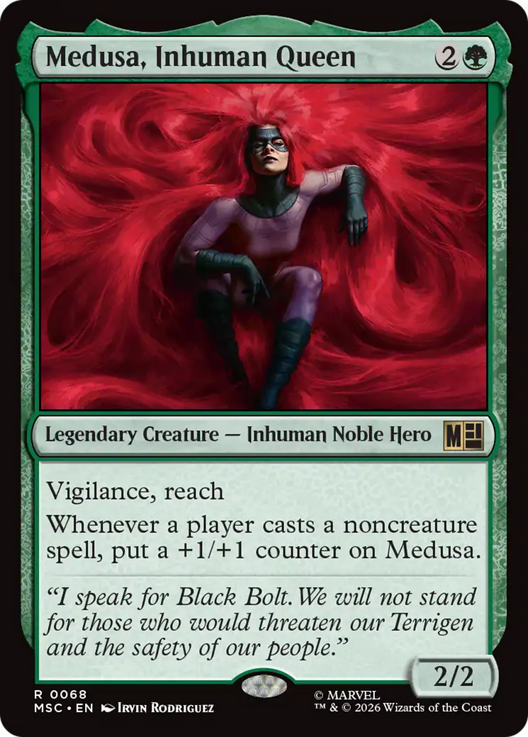 Medusa, Inhuman Queen [Marvel Super Heroes Commander] | Shuffle n Cut Hobbies & Games