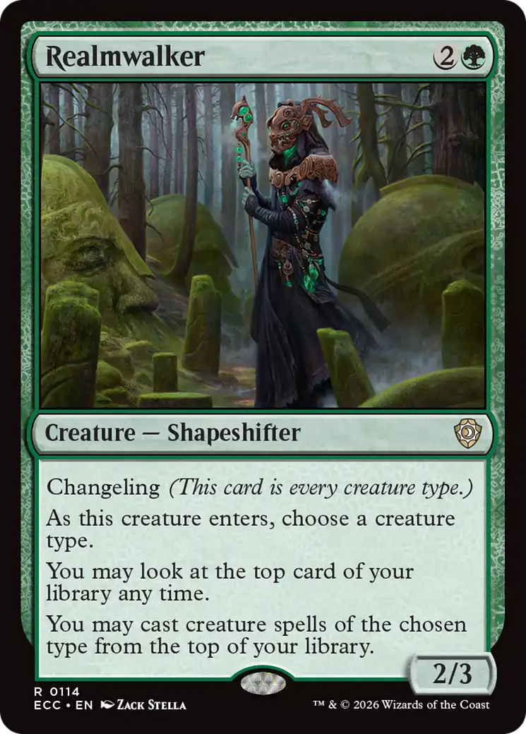 Realmwalker [Lorwyn Eclipsed Commander] | Shuffle n Cut Hobbies & Games