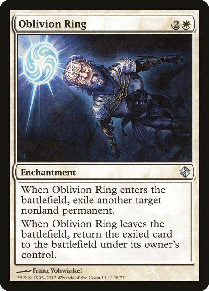 Oblivion Ring [Duel Decks: Venser vs. Koth] | Shuffle n Cut Hobbies & Games