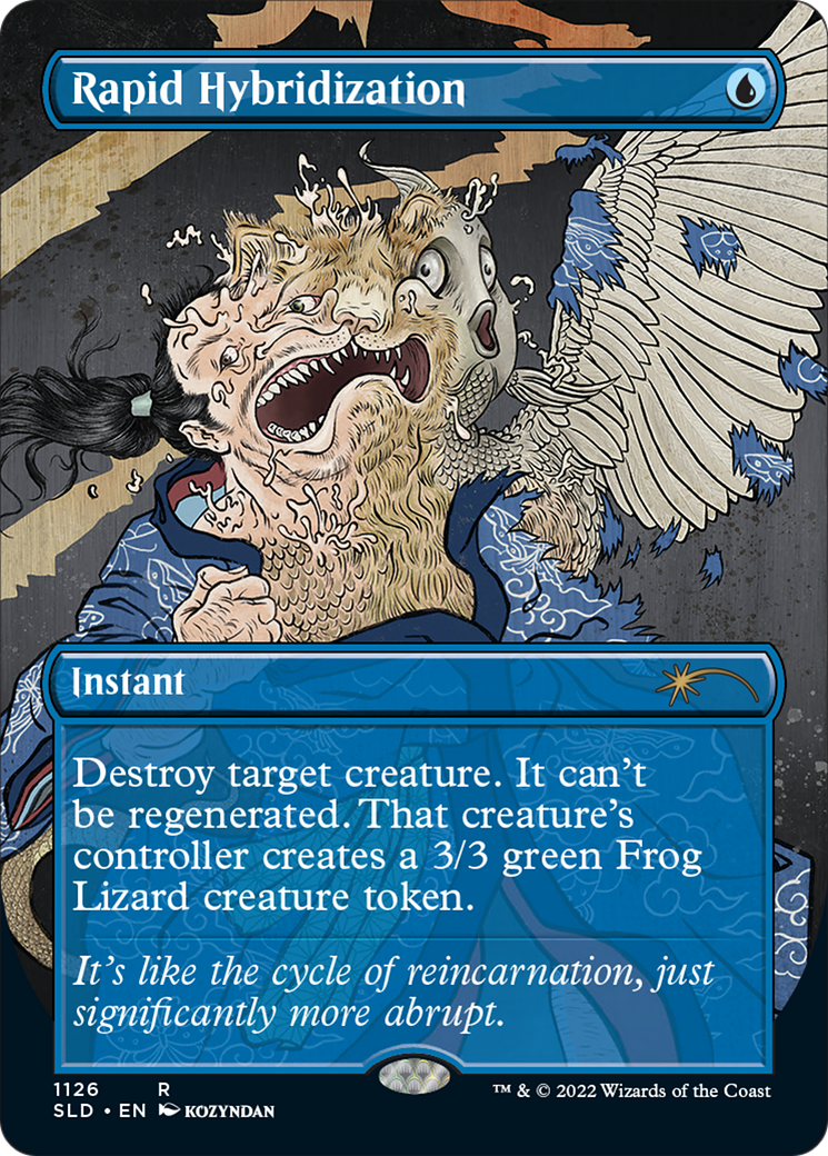 Rapid Hybridization (Borderless) [Secret Lair Drop Series] | Shuffle n Cut Hobbies & Games