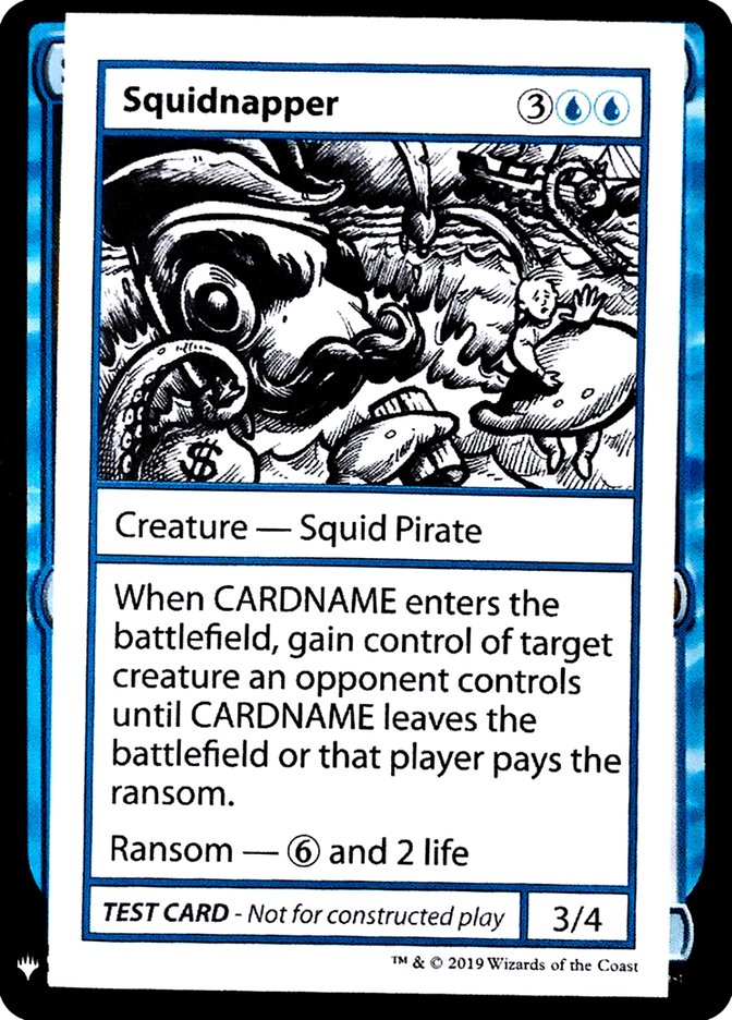 Squidnapper [Mystery Booster Playtest Cards] | Shuffle n Cut Hobbies & Games