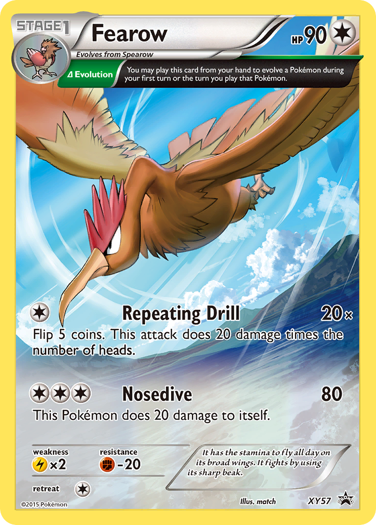 Fearow (XY57) [XY: Black Star Promos] | Shuffle n Cut Hobbies & Games