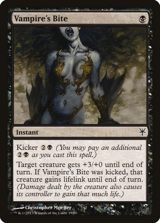 Vampire's Bite [Duel Decks: Sorin vs. Tibalt] | Shuffle n Cut Hobbies & Games