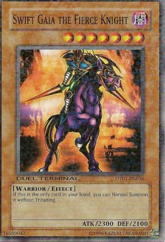 Swift Gaia the Fierce Knight [DT01-EN056] Common | Shuffle n Cut Hobbies & Games