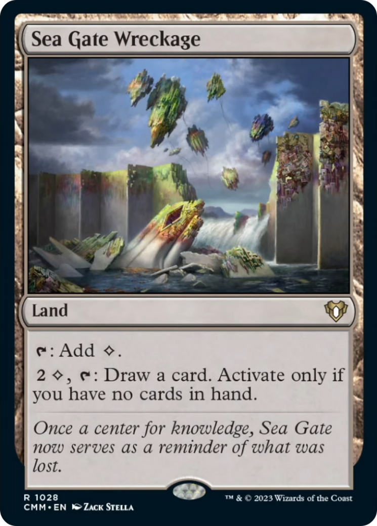 Sea Gate Wreckage [Commander Masters] | Shuffle n Cut Hobbies & Games