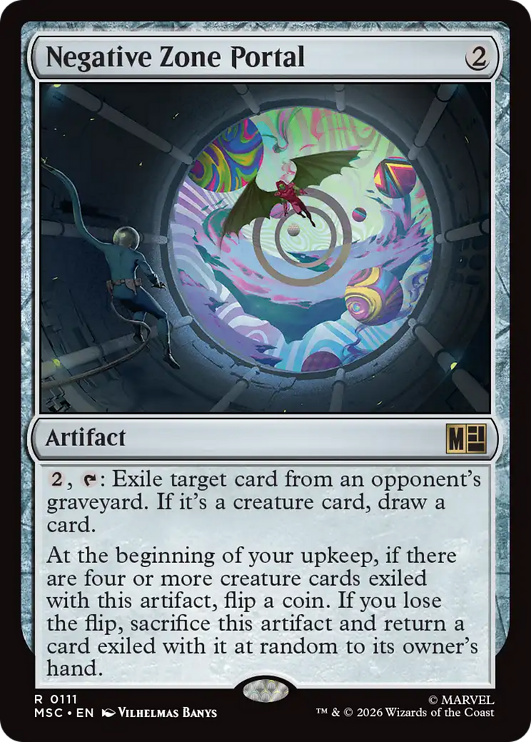 Negative Zone Portal (Surge Foil) [Marvel Super Heroes Commander] | Shuffle n Cut Hobbies & Games