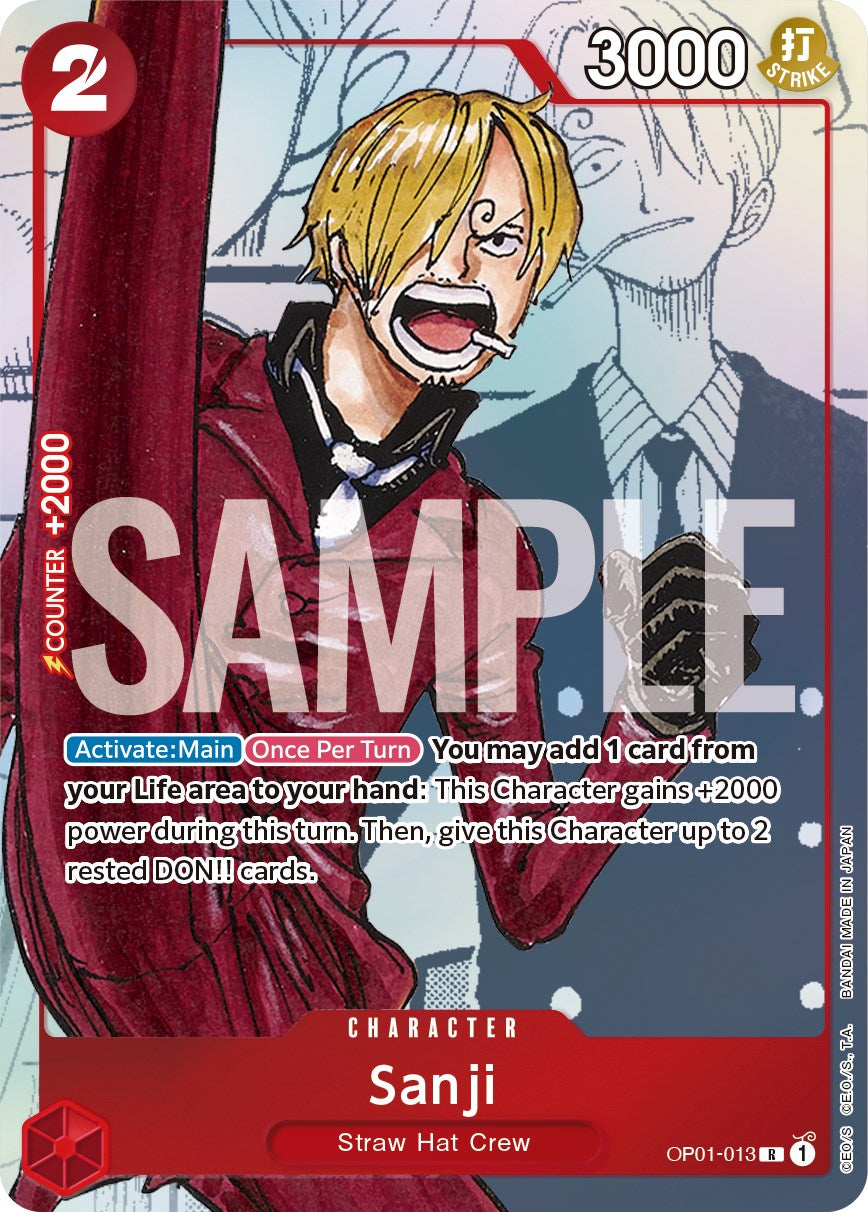 Sanji (Alternate Art) [One Piece Promotion Cards] | Shuffle n Cut Hobbies & Games