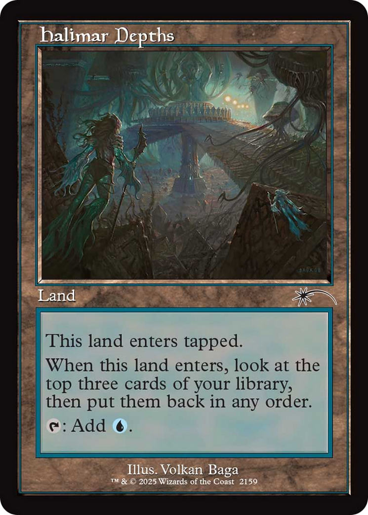 Halimar Depths (Retro Frame) [Secret Lair Drop Series] | Shuffle n Cut Hobbies & Games