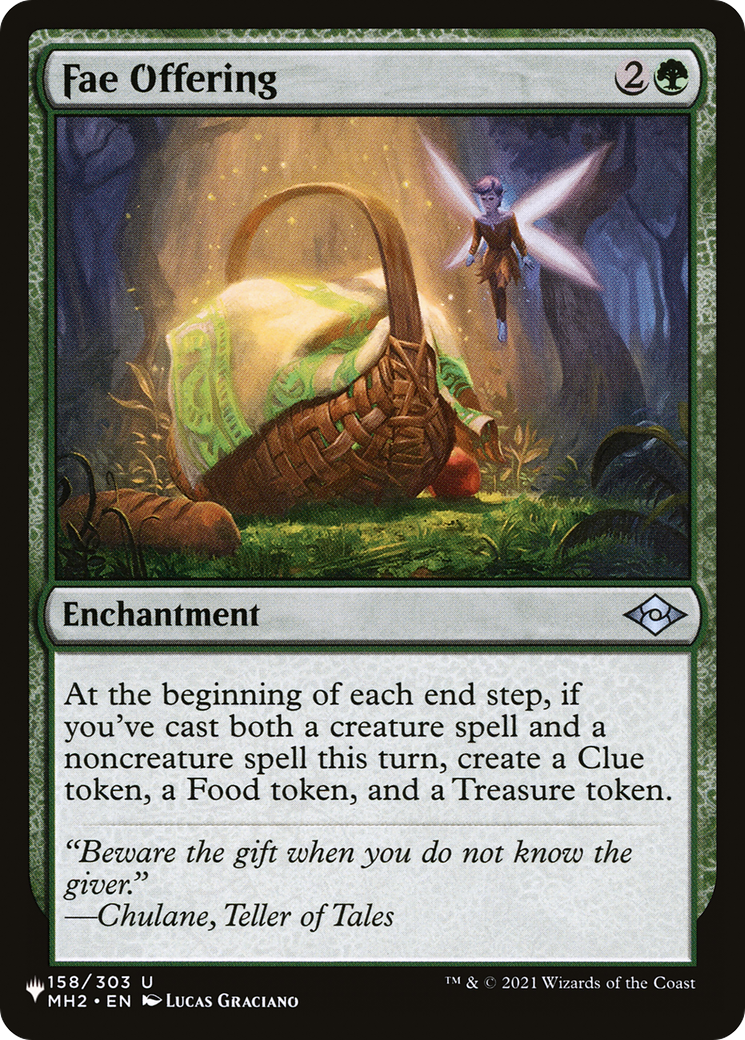 Fae Offering [The List] | Shuffle n Cut Hobbies & Games