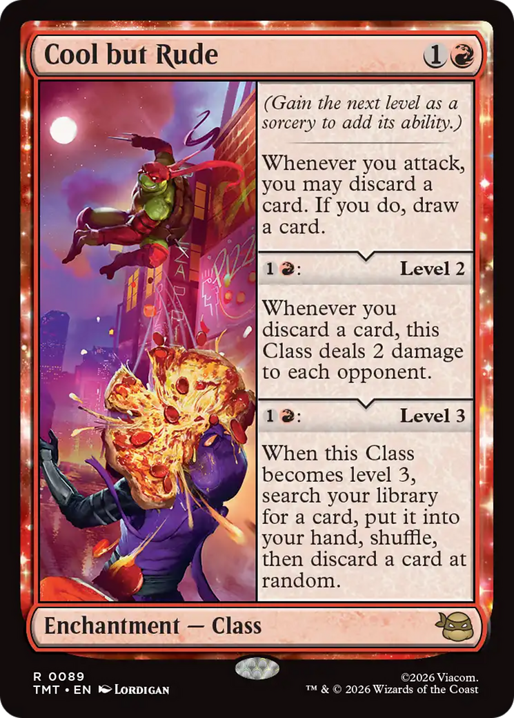 Cool but Rude [Teenage Mutant Ninja Turtles] | Shuffle n Cut Hobbies & Games