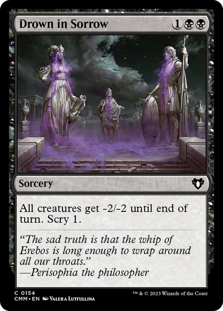 Drown in Sorrow [Commander Masters] | Shuffle n Cut Hobbies & Games