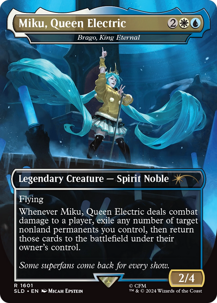 Miku, Queen Electric - Brago, King Eternal [Secret Lair Drop Series] | Shuffle n Cut Hobbies & Games