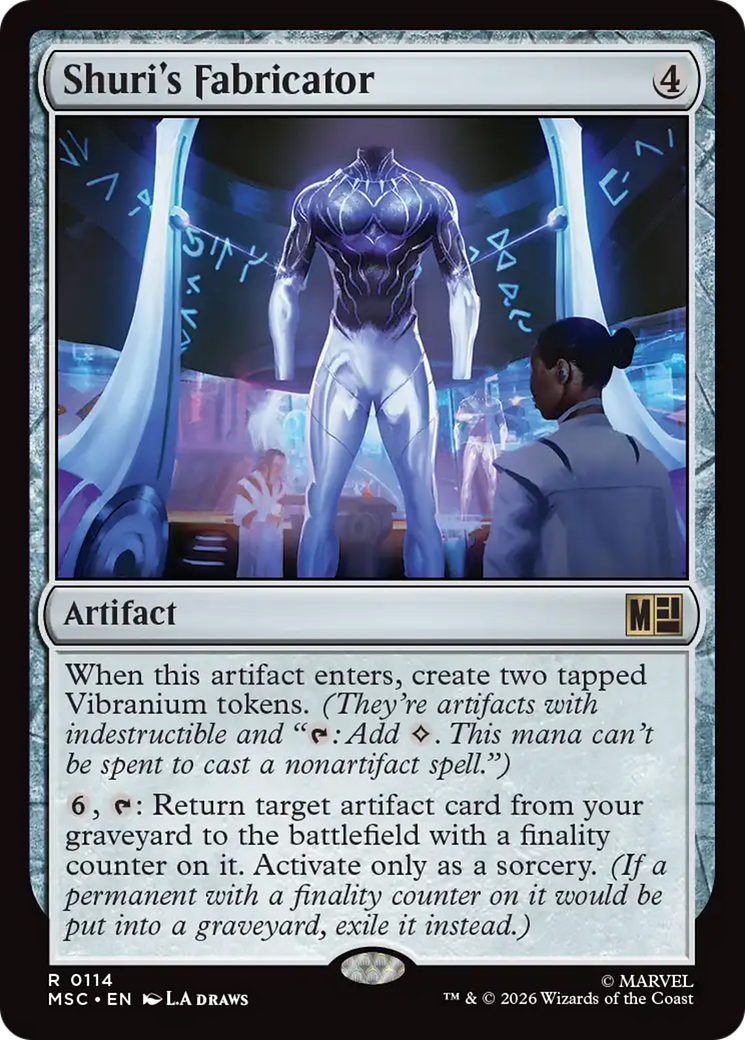 Shuri's Fabricator [Marvel Super Heroes Commander] | Shuffle n Cut Hobbies & Games
