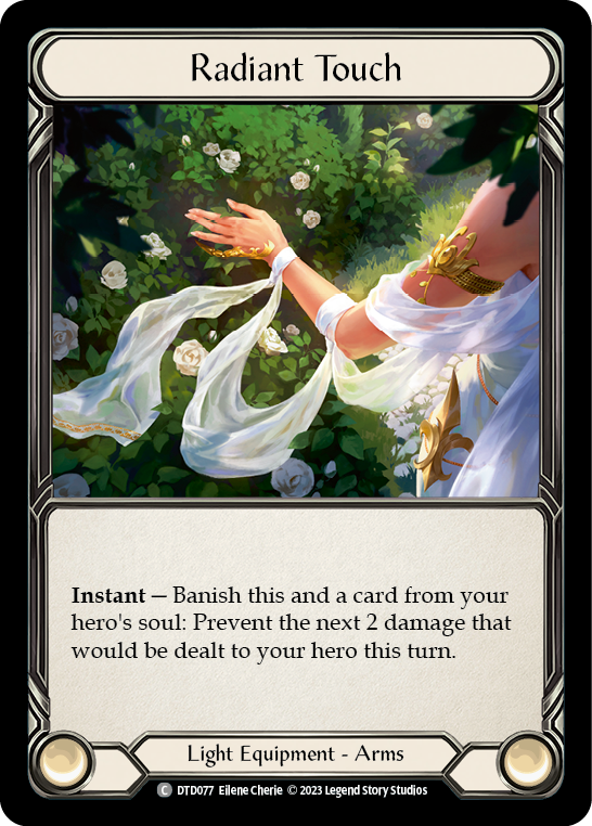 Radiant Touch [DTD077] (Dusk Till Dawn)  Cold Foil | Shuffle n Cut Hobbies & Games