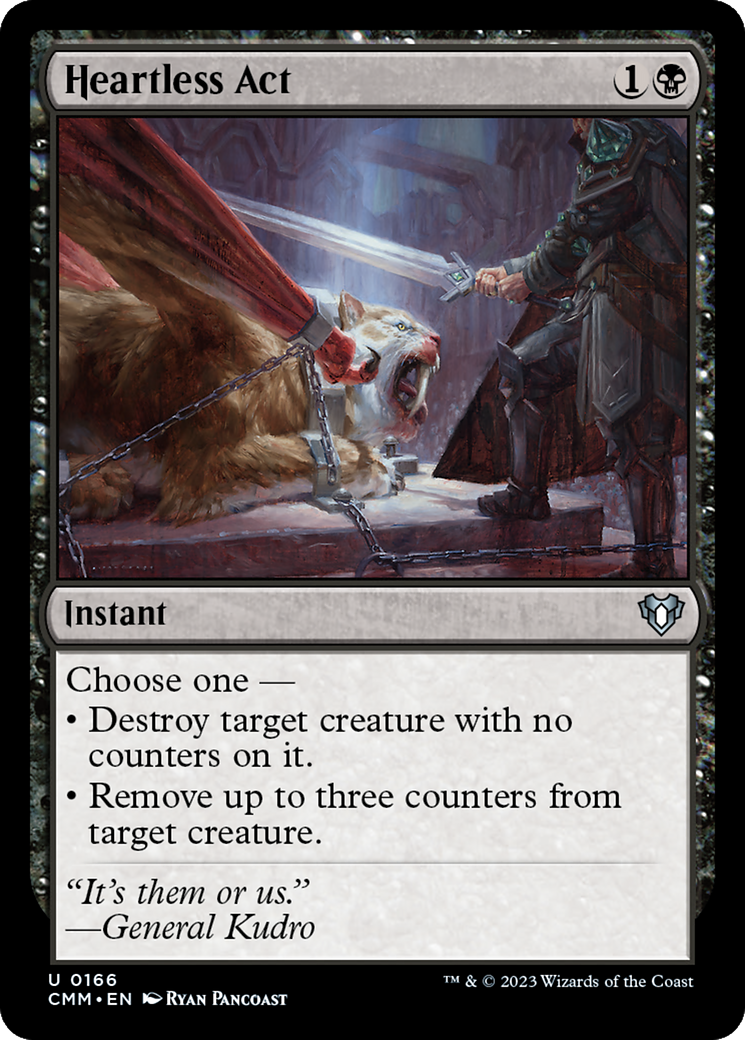 Heartless Act [Commander Masters] | Shuffle n Cut Hobbies & Games