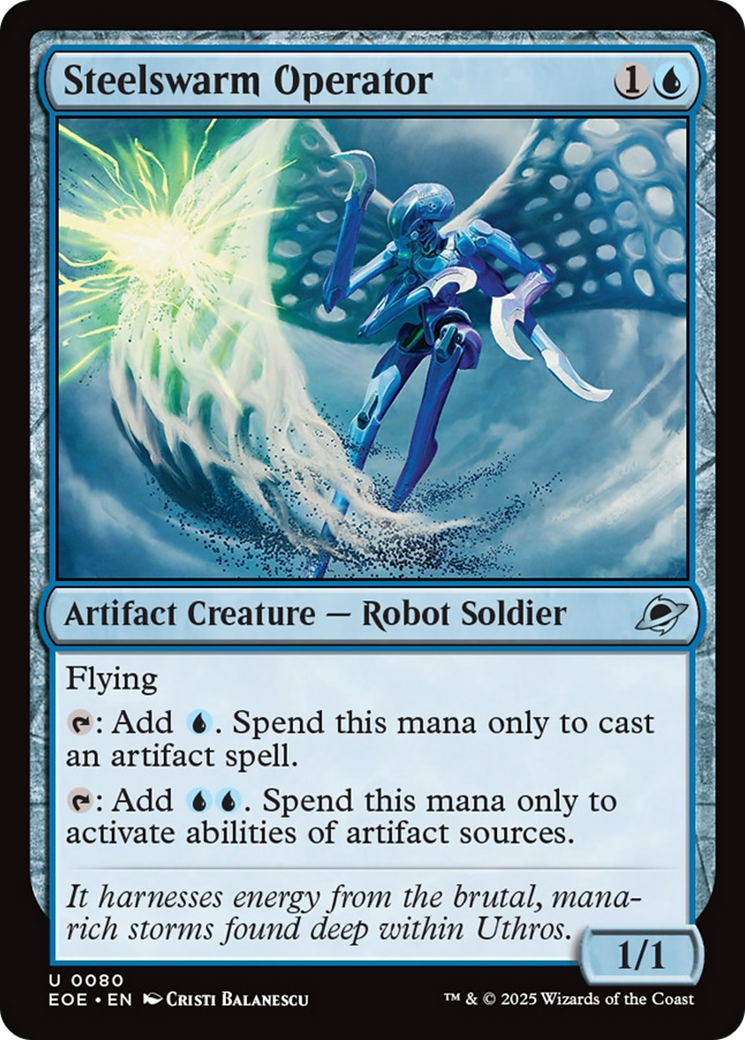 Steelswarm Operator [Edge of Eternities] | Shuffle n Cut Hobbies & Games