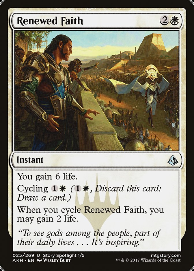 Renewed Faith [Amonkhet] | Shuffle n Cut Hobbies & Games