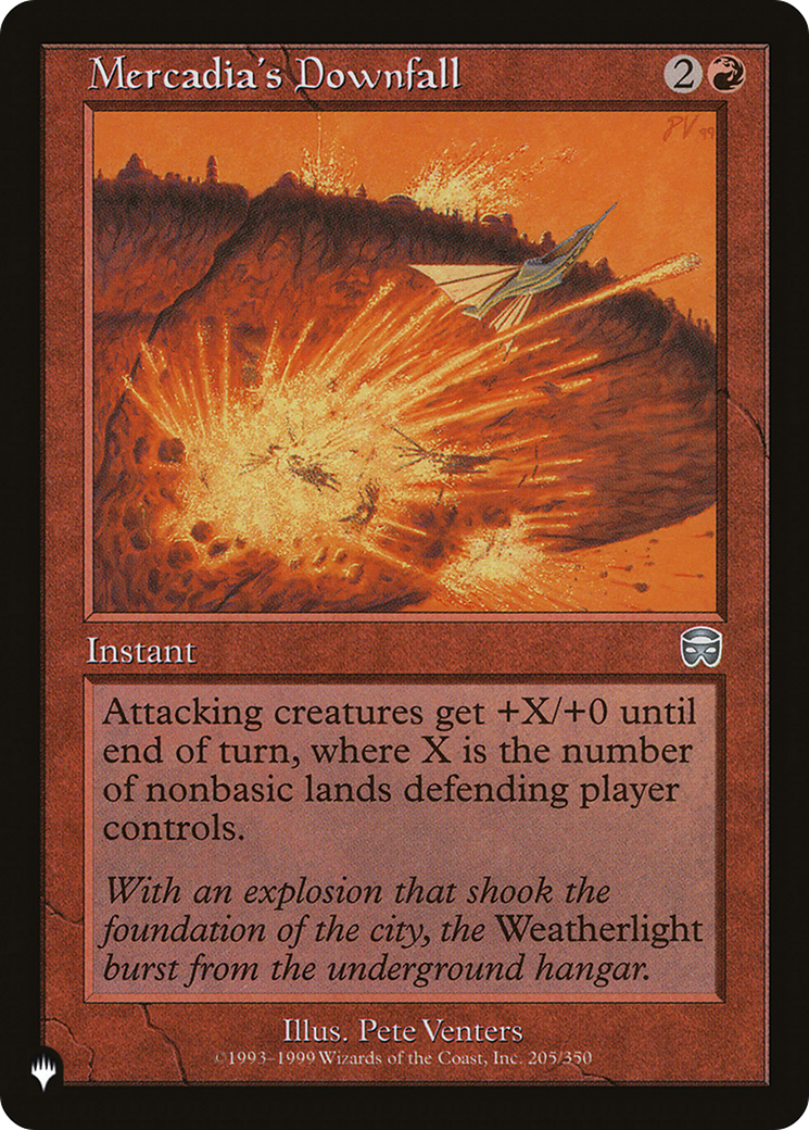 Mercadia's Downfall [The List] | Shuffle n Cut Hobbies & Games