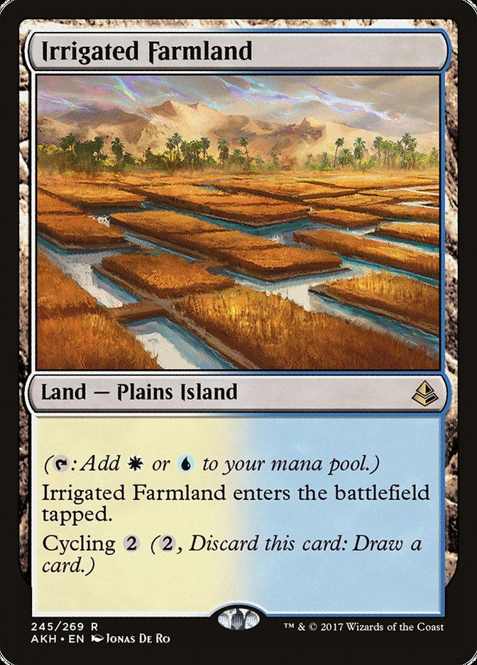 Irrigated Farmland [Amonkhet] | Shuffle n Cut Hobbies & Games