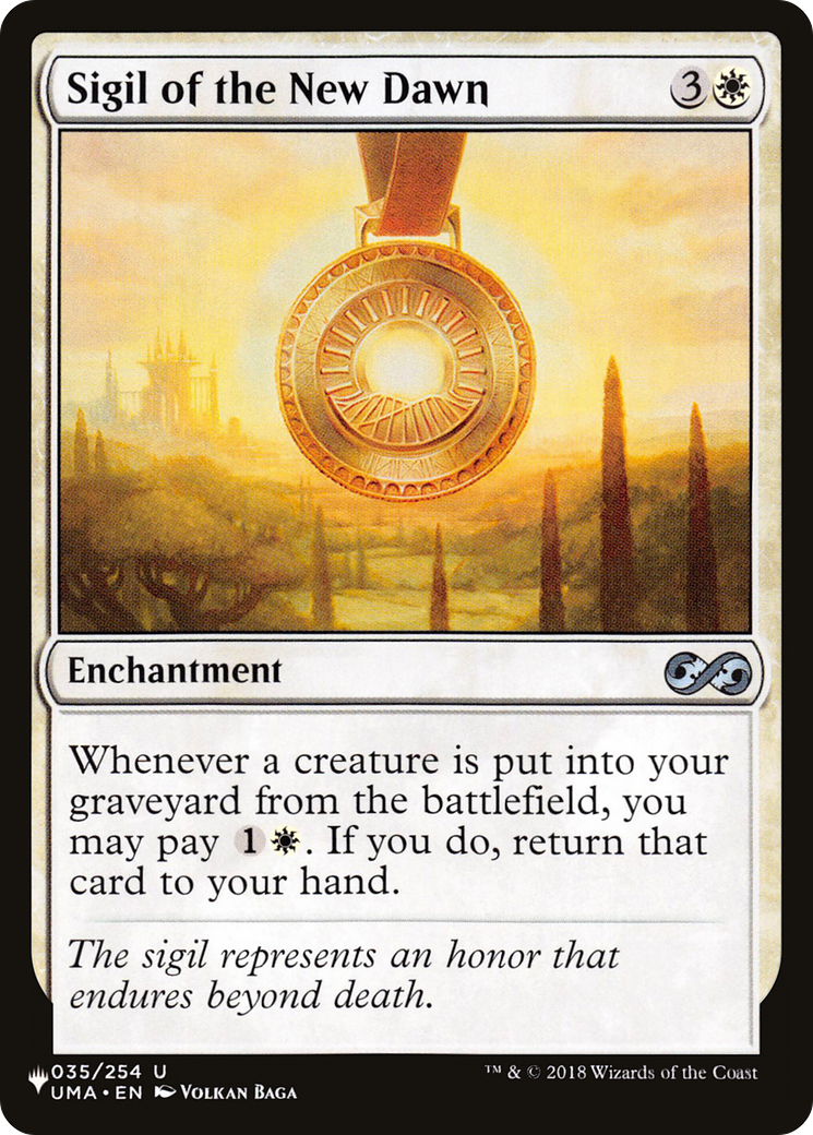Sigil of the New Dawn [The List] | Shuffle n Cut Hobbies & Games