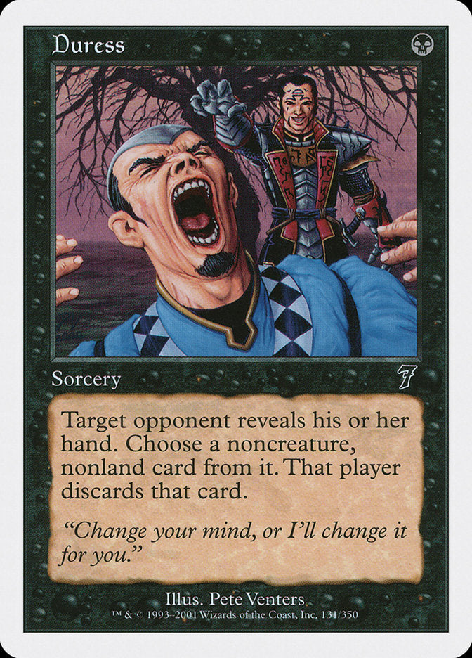 Duress [Seventh Edition] | Shuffle n Cut Hobbies & Games