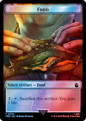 Fish // Food (0059) Double-Sided Token (Surge Foil) [Doctor Who Tokens] | Shuffle n Cut Hobbies & Games