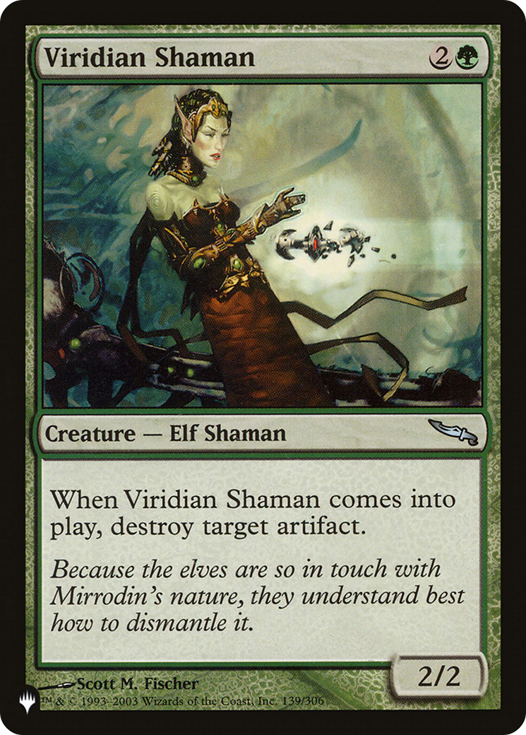 Viridian Shaman [The List] | Shuffle n Cut Hobbies & Games