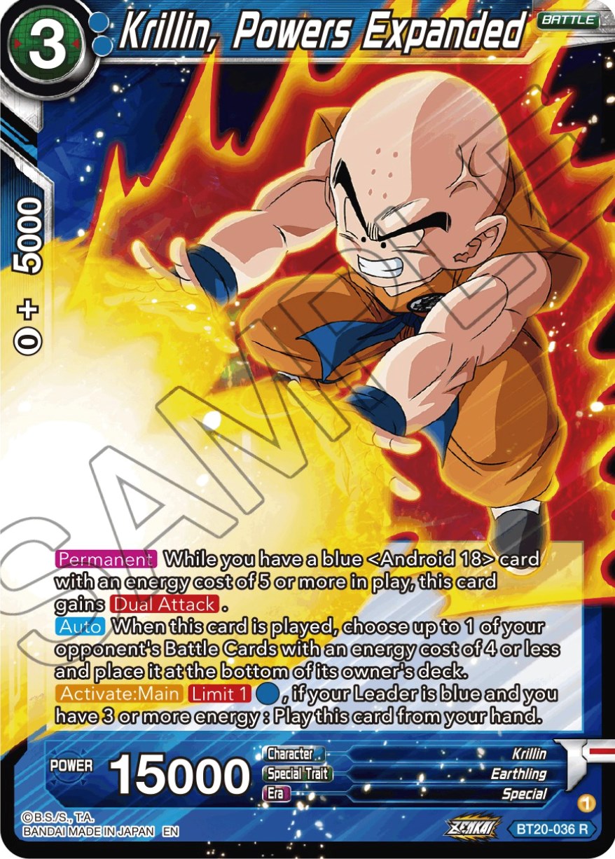 Krillin, Powers Expanded (BT20-036) [Power Absorbed] | Shuffle n Cut Hobbies & Games