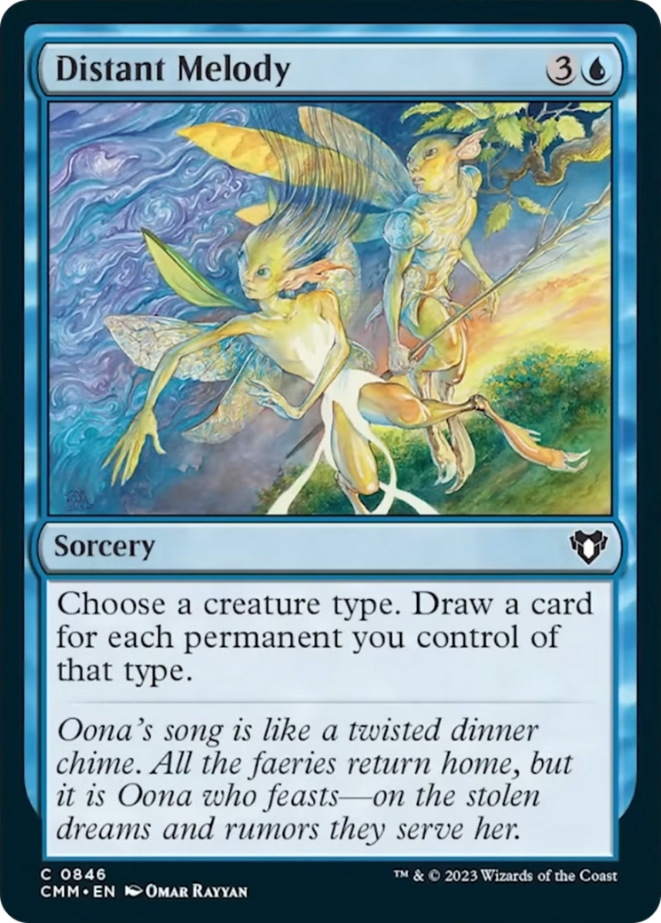 Distant Melody [Commander Masters] | Shuffle n Cut Hobbies & Games