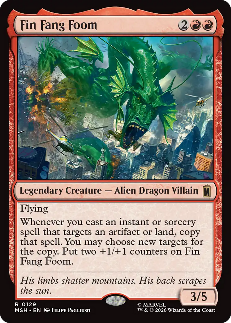Fin Fang Foom [Marvel Super Heroes] | Shuffle n Cut Hobbies & Games