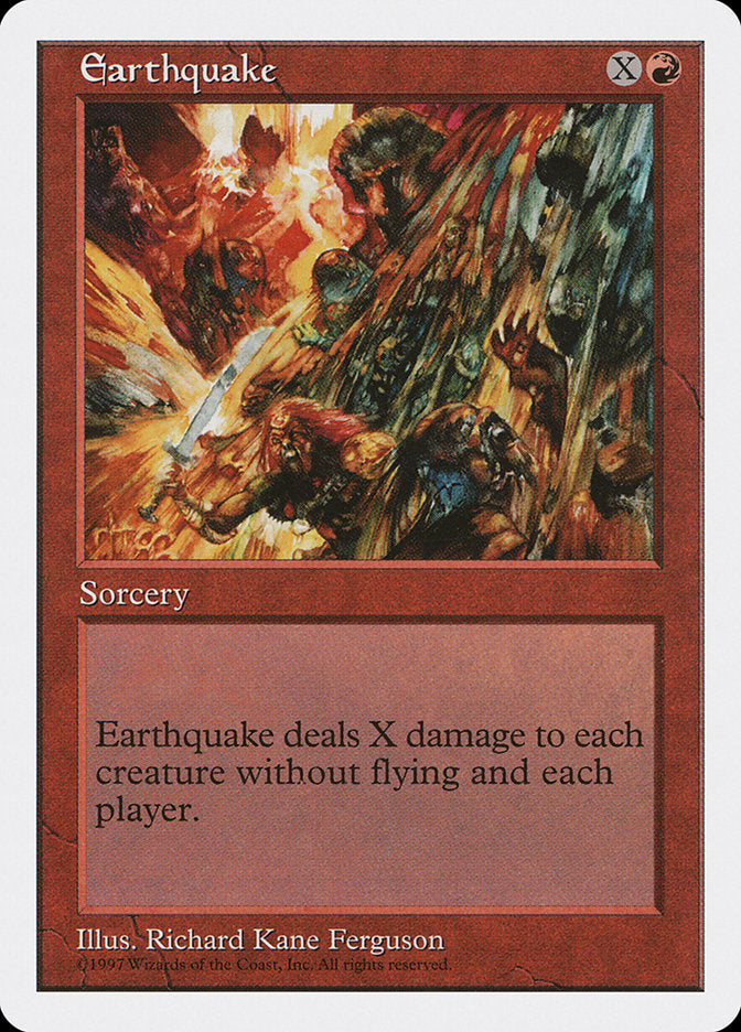 Earthquake [Fifth Edition] | Shuffle n Cut Hobbies & Games