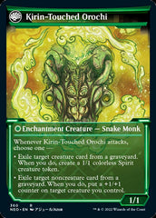 Teachings of the Kirin // Kirin-Touched Orochi (Showcase Soft Glow) [Kamigawa: Neon Dynasty] | Shuffle n Cut Hobbies & Games