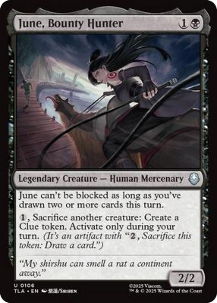 June, Bounty Hunter [Avatar: The Last Airbender] | Shuffle n Cut Hobbies & Games