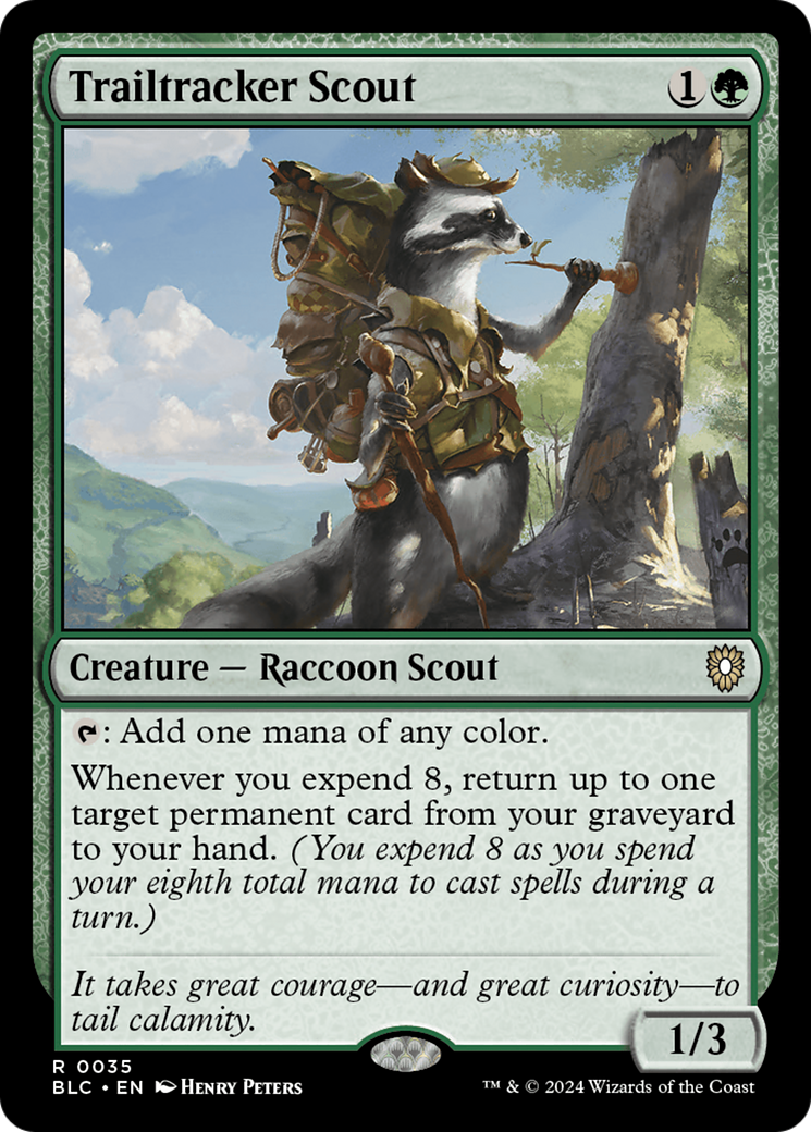 Trailtracker Scout [Bloomburrow Commander] | Shuffle n Cut Hobbies & Games