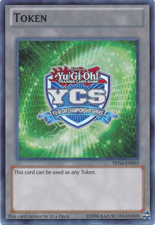 Yu-Gi-Oh Championship Series Token (Green) [TKN4-EN003] Super Rare | Shuffle n Cut Hobbies & Games