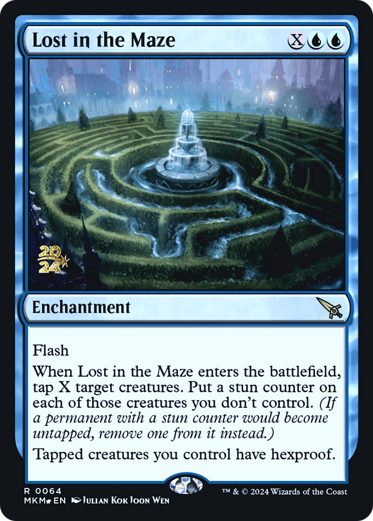 Lost in the Maze [Murders at Karlov Manor Prerelease Promos] | Shuffle n Cut Hobbies & Games
