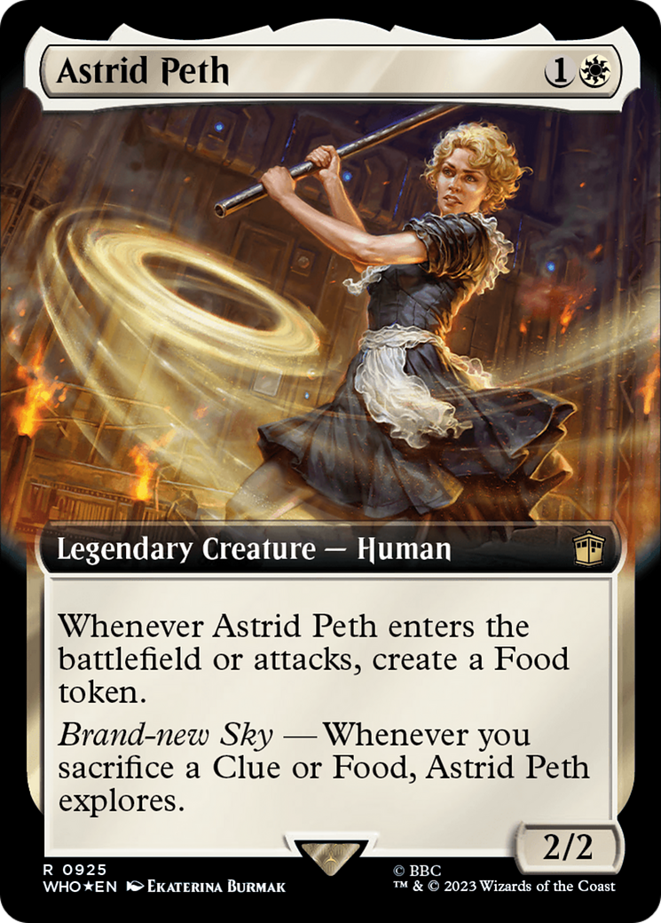 Astrid Peth (Extended Art) (Surge Foil) [Doctor Who] | Shuffle n Cut Hobbies & Games