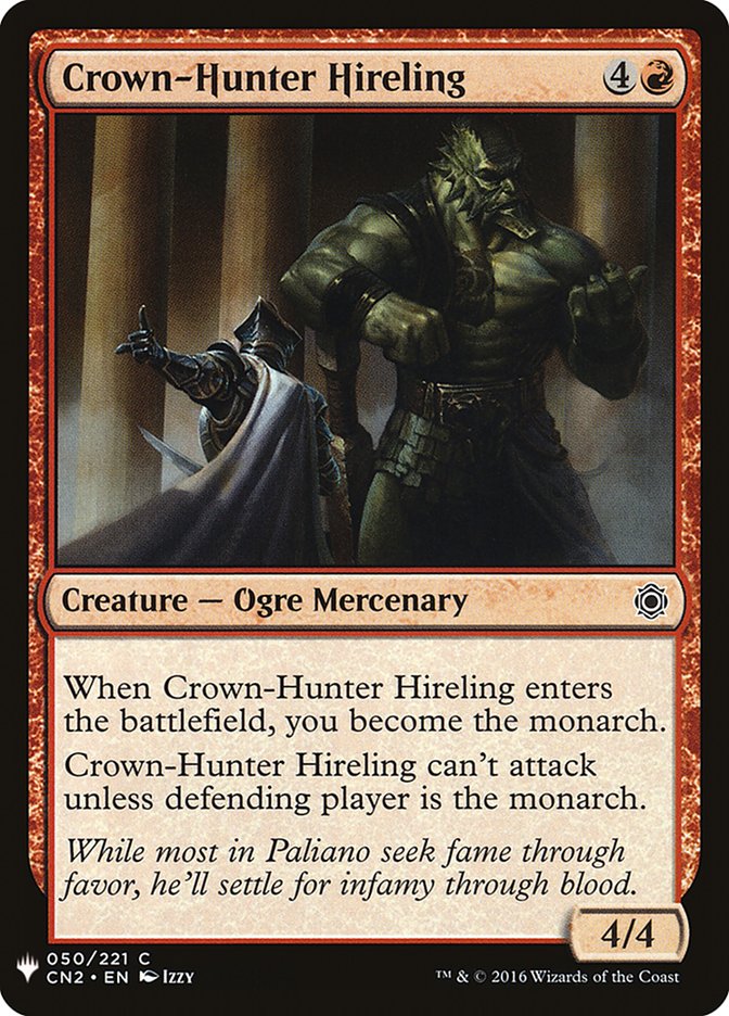 Crown-Hunter Hireling [Mystery Booster] | Shuffle n Cut Hobbies & Games