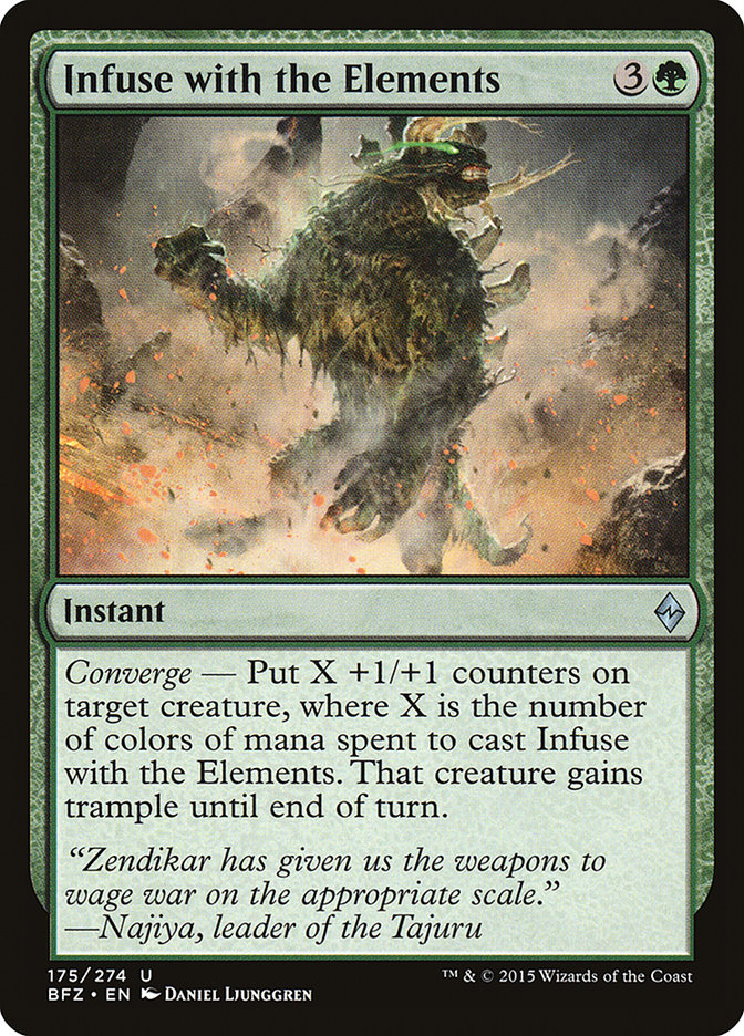 Infuse with the Elements [Battle for Zendikar] | Shuffle n Cut Hobbies & Games